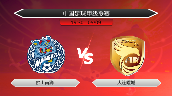 中国足球甲级联赛 佛山南狮 VS 大连鲲城